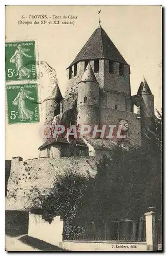 Cartes postales Provins Tour De Cesar