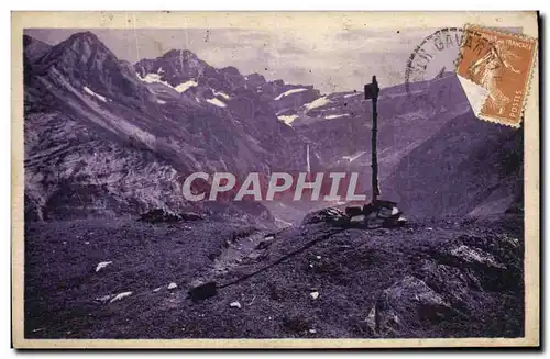 Ansichtskarte AK Les Beaux Paysages De France Gavarnie Le cirque Vue prise de la terrasse Bellevue