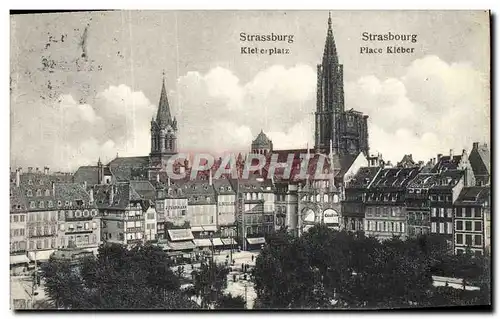 Cartes postales Strasbourg Place Kleber