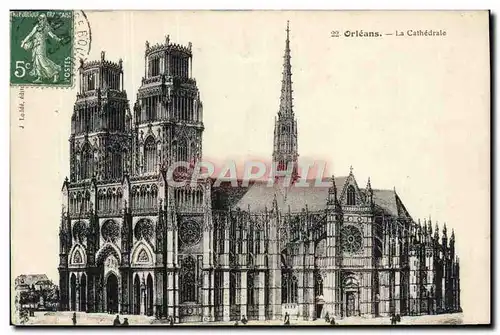 Cartes postales Orleans La Cathedrale