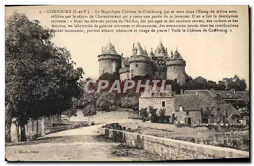 Cartes postales Combourg Le Magnifique Chateau