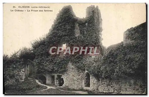 Cartes postales Clisson Le Chateau La Prison des Femmes