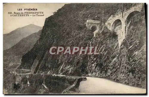 Cartes postales Route de Pierrefitte a Cauterets
