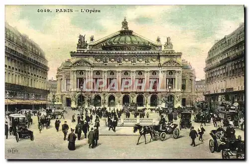 Cartes postales Paris L&#39Opera