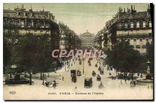 Cartes postales Paris Avenue de l&#39Opera