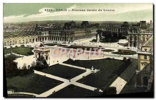 Ansichtskarte AK Paris Nouveau Jardin du Louvre