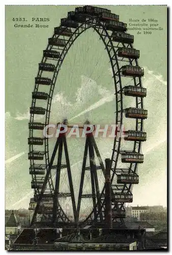 Cartes postales Paris Grande Roue