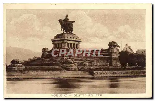 Cartes postales Koblenz Deutsches Eck