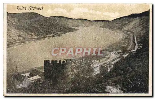 Ansichtskarte AK Ruine Stahleck