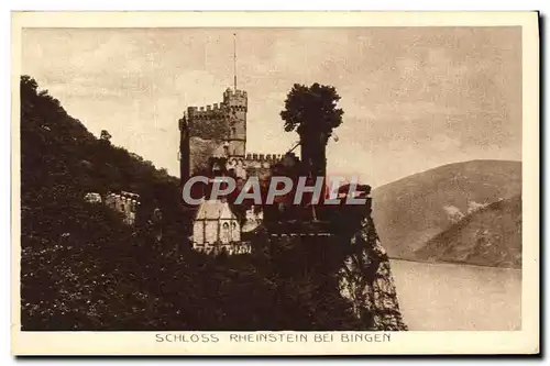 Ansichtskarte AK Schloss Rhenstein Bei Bingen