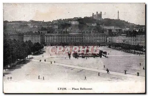 Cartes postales Lyon Place Bellecour