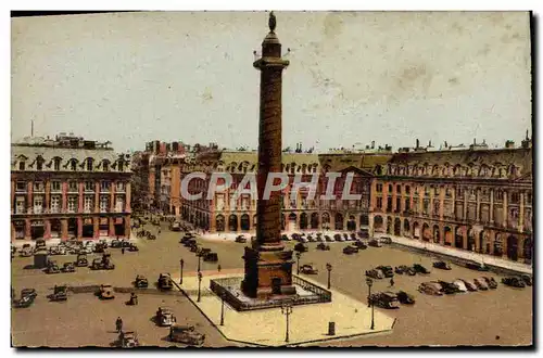 Ansichtskarte AK Paris Et Ses Merveilles Place Vendome