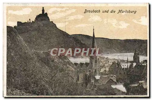 Cartes postales Braubach und die Maksburg