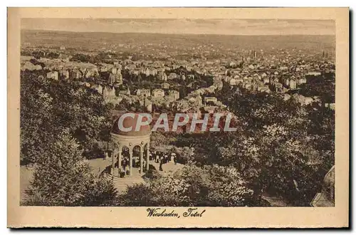 Cartes postales Wiesbaden Total