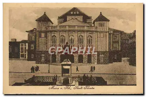 Cartes postales Mainz a Rh Stadt Theater