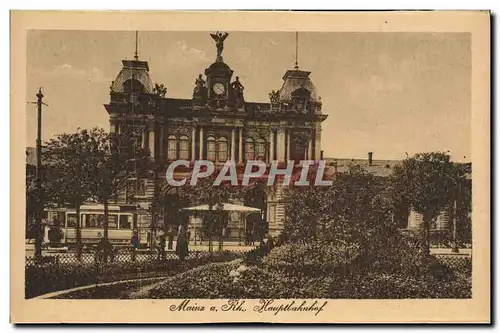 Cartes postales Mainz a Rh Hauptbahnhof