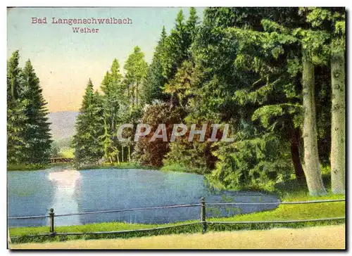 Cartes postales Bad Langenbchwalbach Weiher