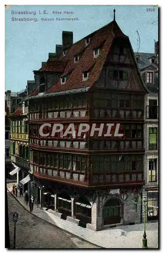 Cartes postales Strassburg i E Altes Haus