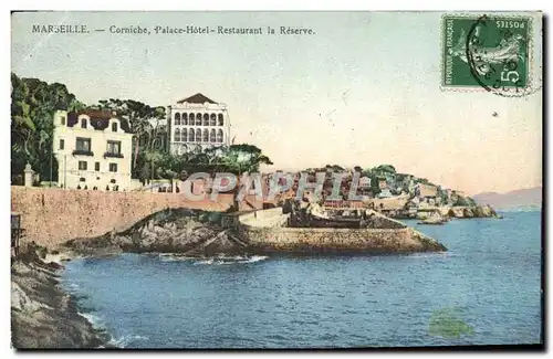 Cartes postales Marseille Corniche Palace Hotel Restaurant la Reserve