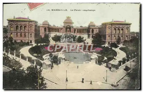 Cartes postales Marseille Le Palais Longchamps