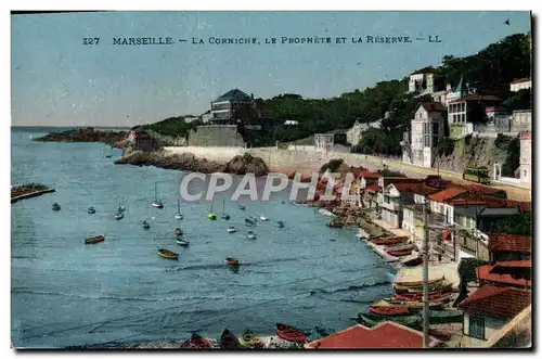 Ansichtskarte AK Marseille La Corniche Le Prophete Et La Reserve