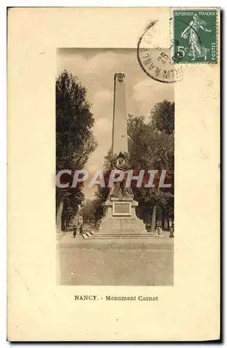 Cartes postales Nancy Mounment Carnot