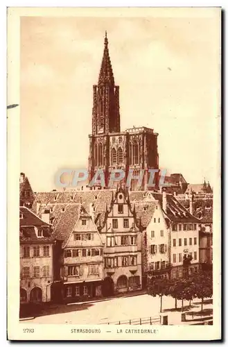 Cartes postales Strasbourg La Cathedrale