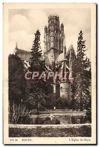 Cartes postales Rouen L&#39Eglise St Ouen