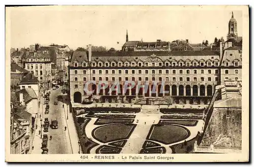 Cartes postales Rennes Le Palais Saint Georges