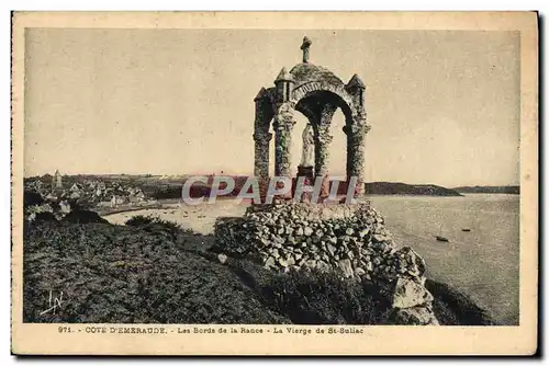 Ansichtskarte AK Cote d&#39Emeraude Les Bords de la Rance La Vierge de Saint Suliac