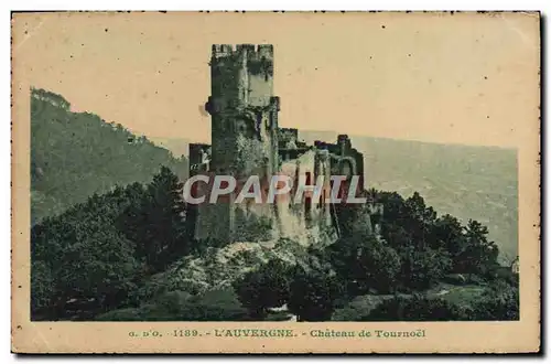 Cartes postales L&#39Auvergne Chateau de Tournoel