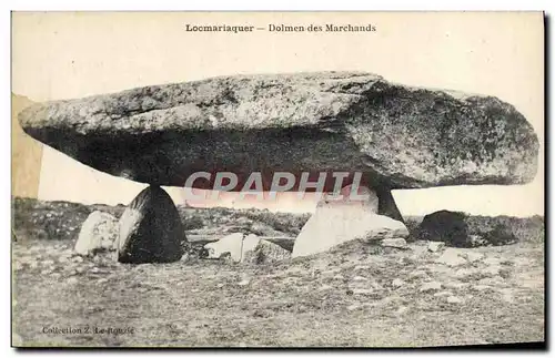 Cartes postales Locmariaquer Doimen des Marchands