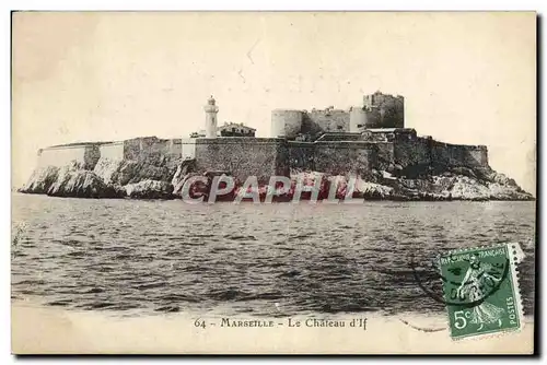 Cartes postales Marseille Le Chateau d&#39If