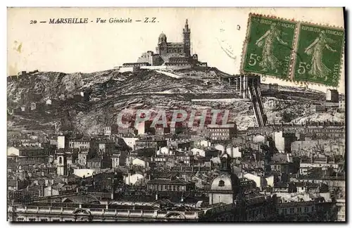 Cartes postales Marseille Vue Generale