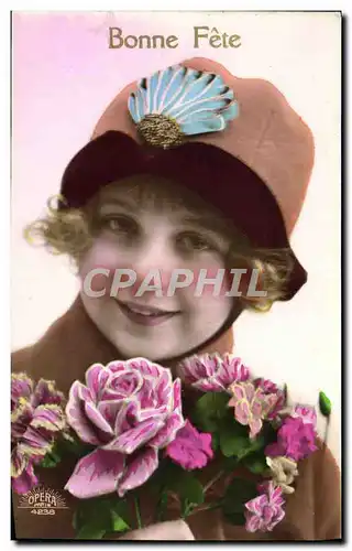 Cartes postales Fantaisie Enfant Bonne Fete