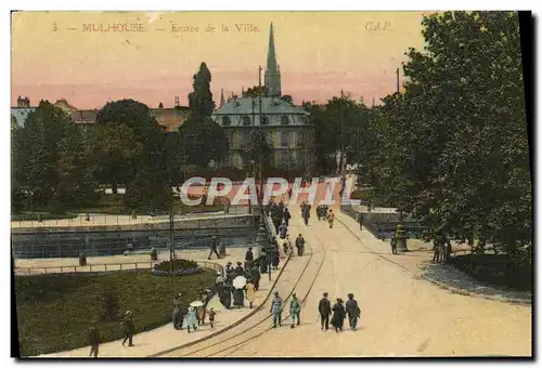 Cartes postales Mulhouse Entree de la Ville
