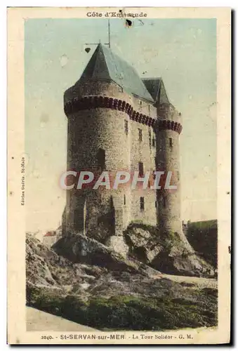 Cartes postales Saint Servan Sur Mer La Tour Solidor
