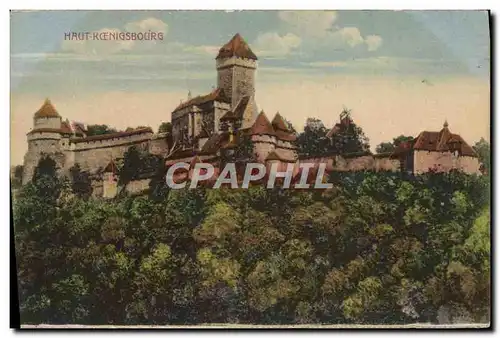 Cartes postales Haut Koenigsbourg