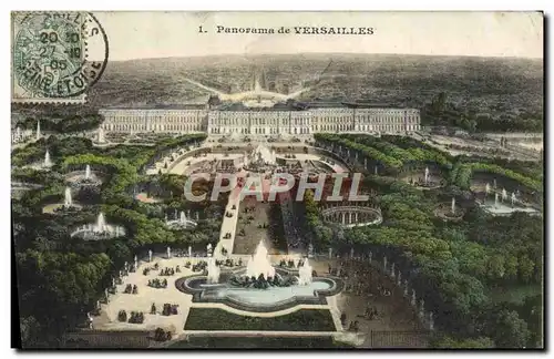 Cartes postales Panorama de Versailles