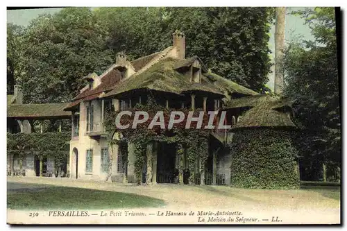 Ansichtskarte AK Versailles Le Petit Trianon Le Hameau de Marie Antoinette La maison du Seigneur