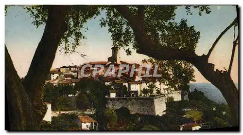 Cartes postales La Cote d&#39Azur Saint Paul Vue Generale entre les Oliviers