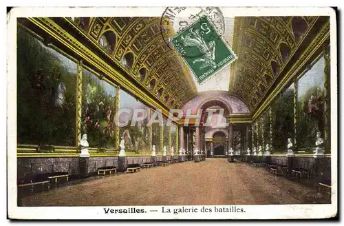 Ansichtskarte AK Versailles La Galerie des Batailles