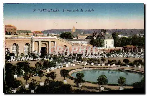 Cartes postales Versailles L&#39Orangerie du Palais