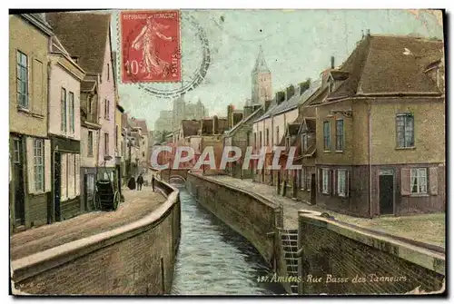 Cartes postales Amiens Rue Basse des Tanneurs