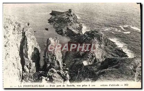 Ansichtskarte AK La Pointe Du Raz Petit port de Bestree