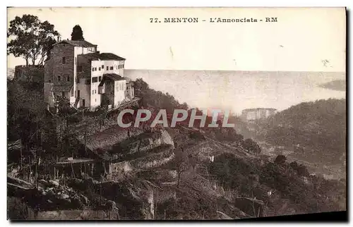 Cartes postales Menton L&#39Annonciata