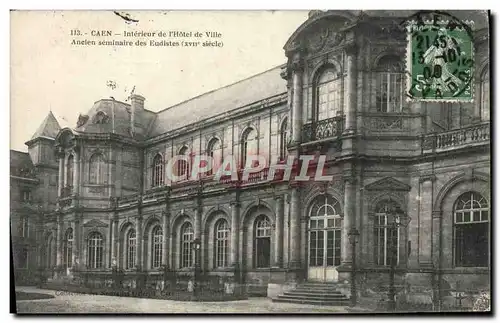 Ansichtskarte AK Caen Interieur de L&#39Hotel de Ville Ancien seminaire des Eudistes