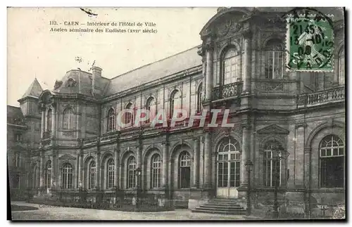 Cartes postales Caen Interieur de L&#39Hotel de Ville Ancien seminaire des Eudistes