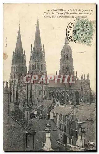 Cartes postales Bayeux La Cathedrale