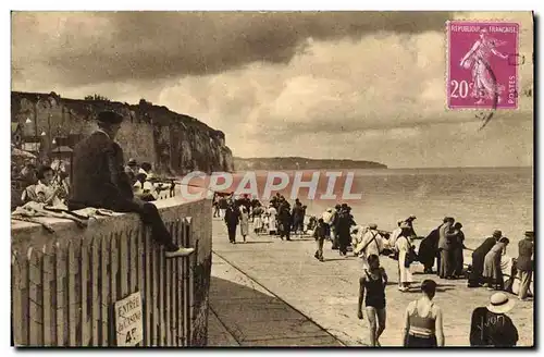 Ansichtskarte AK Dieppe Terrasse du casino